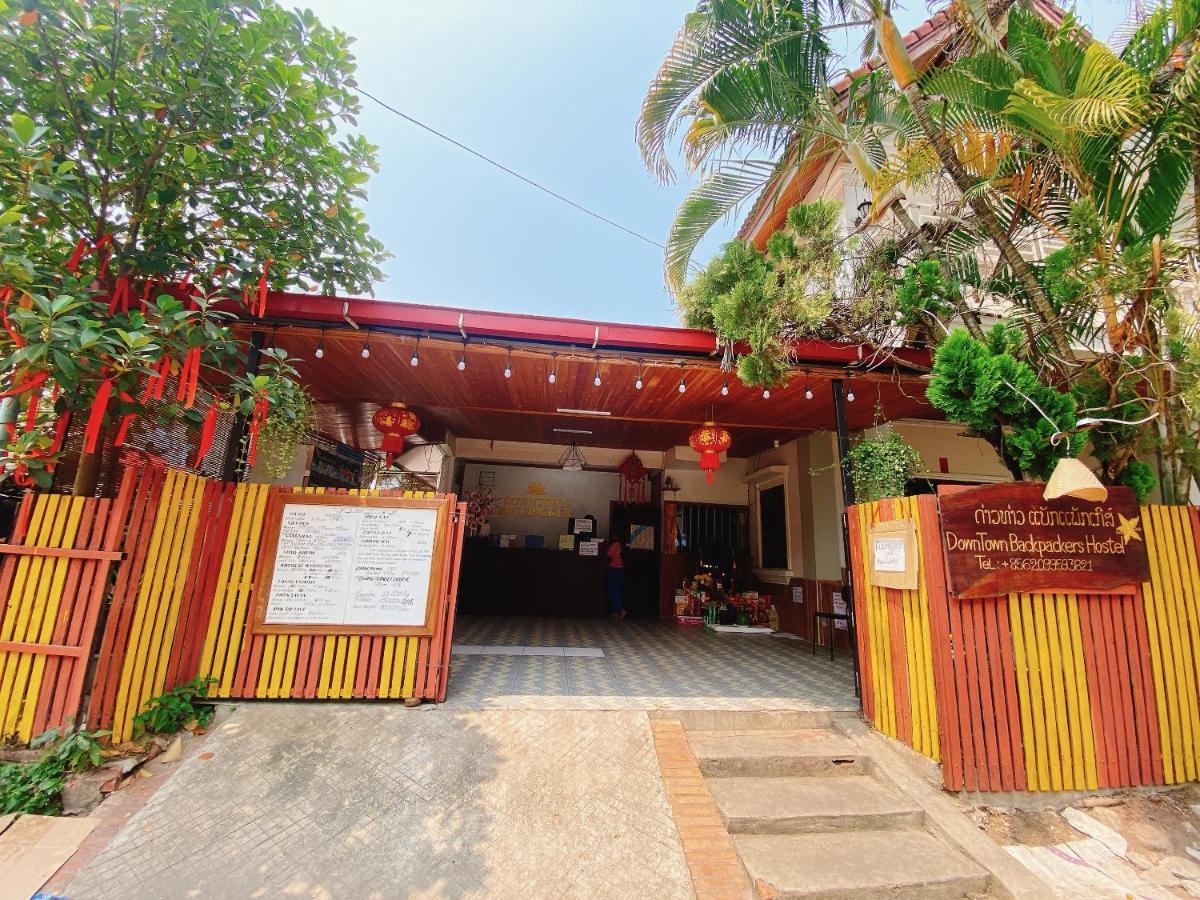 Downtown Backpackers Hostel Luang Prabang Luaran gambar